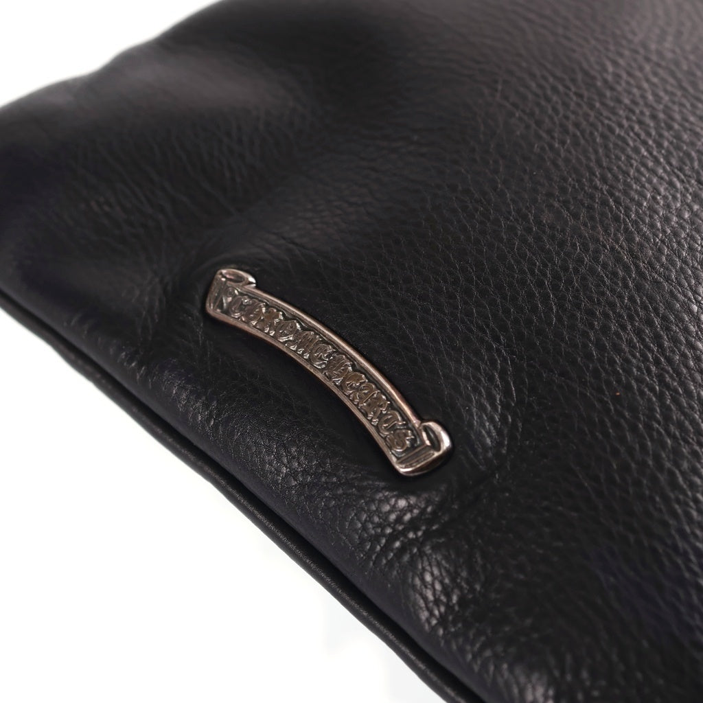 CHROME HEARTS(クロムハーツ) DRACULA ドラキュラ ダガーチャームレザーハンドバッグ ブラック