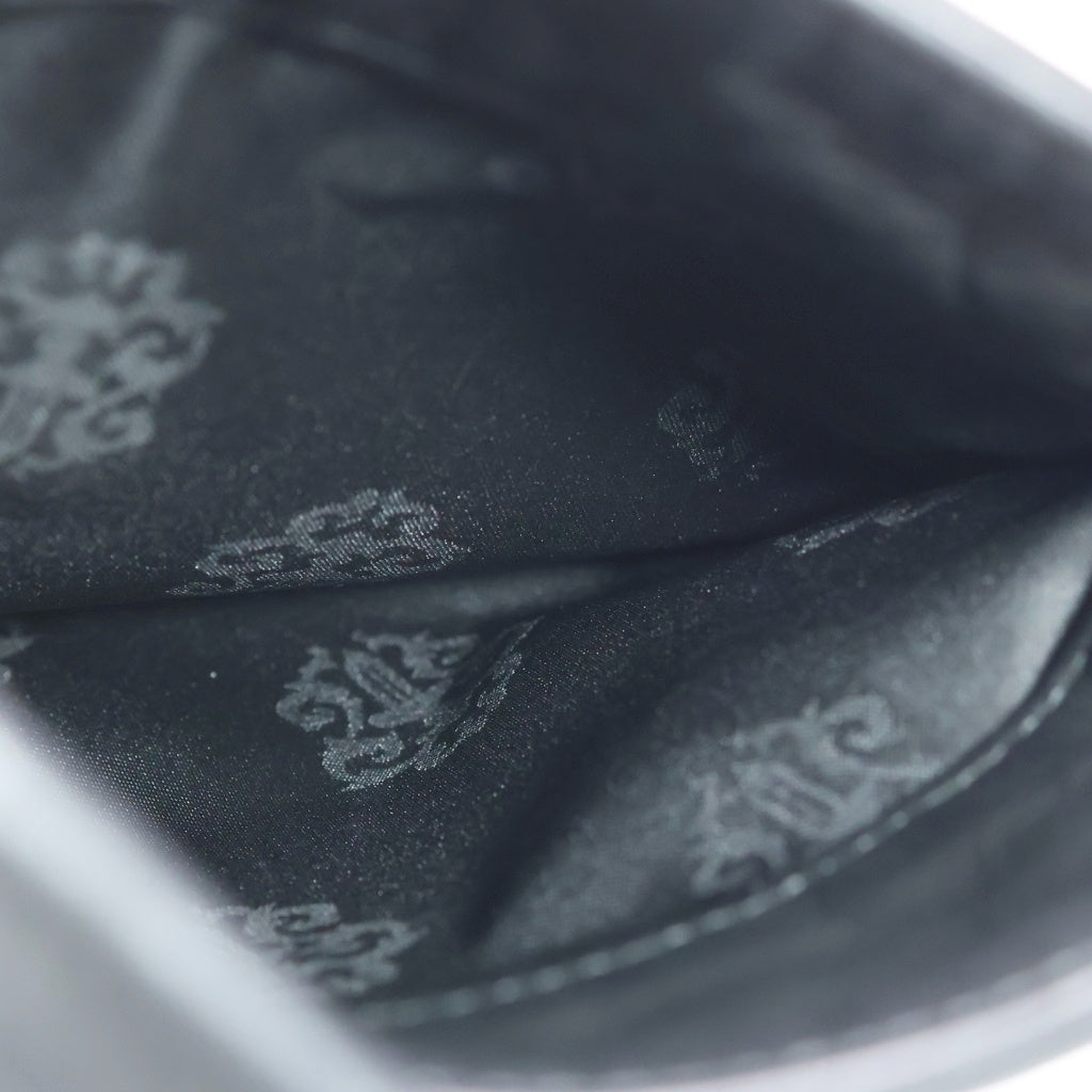 CHROME HEARTS(クロムハーツ) DRACULA ドラキュラ ダガーチャームレザーハンドバッグ ブラック