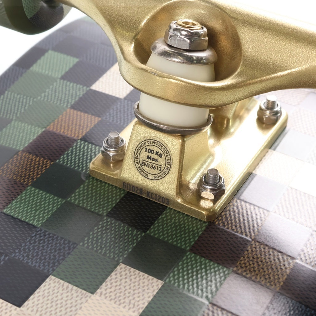 LOUIS VUITTON(ルイヴィトン) Lovers Skateboard GI1028 ダモフラージュ スケートボード グリーン レディース