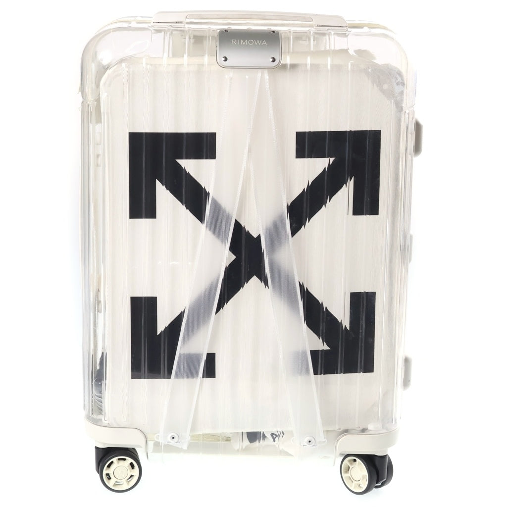 OFF-WHITE(オフホワイト) ×RIMOWA Essential See Through リモア エッセンシャル トラベルキャリー クリア
