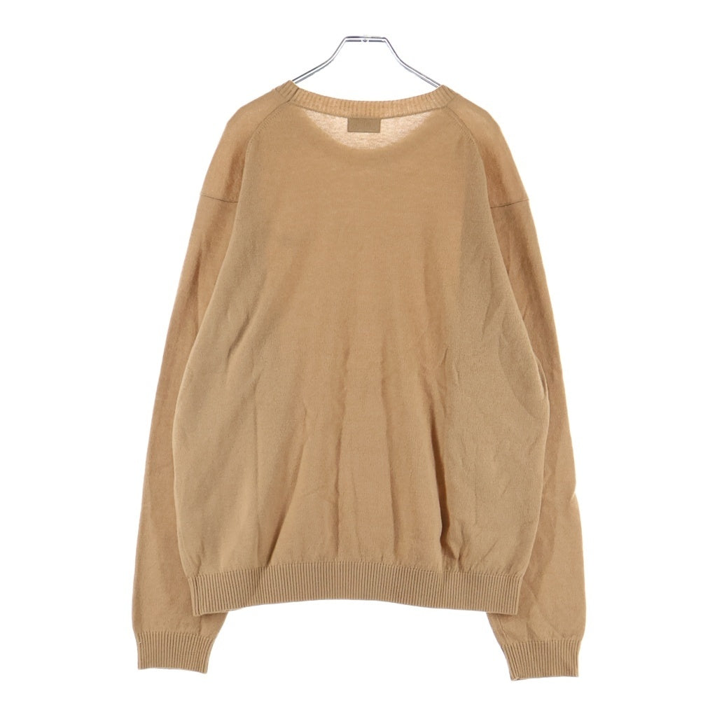 HUMAN MADE(ヒューマンメイド) HEART BADGE KNIT SWEATER HM30CS034 ハートログ ニットセーター ブラウン ー