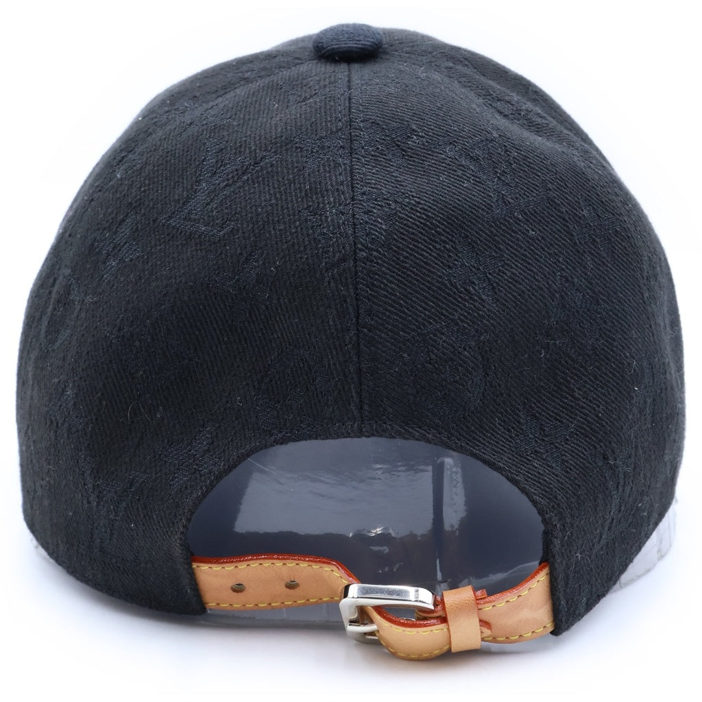 LOUIS VUITTON(ルイヴィトン) モノグラムエッセンシャル ベースボールキャップ 帽子 M76585 ブラック レディース