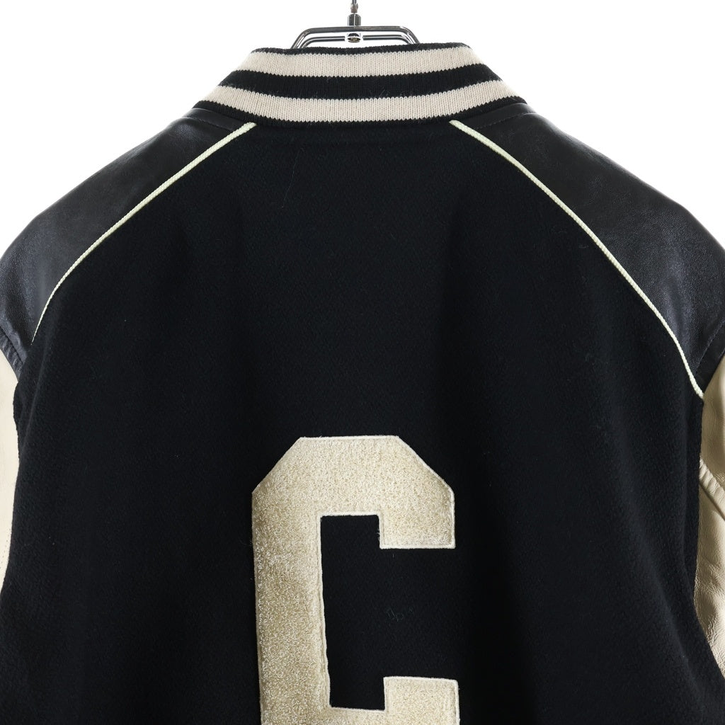 CELINE(セリーヌ) 2V56D896C 38NO クラシック テディジャケット スタジャン アウター ブラック