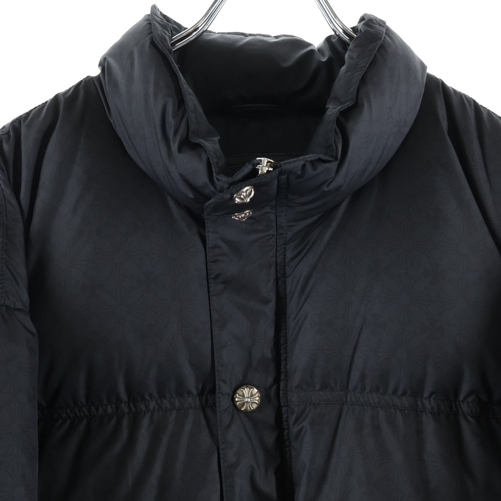 CHROME HEARTS(クロムハーツ) STIFF V2 FBRC スティッフ CHプラス総柄クロスボールボタンダウンジャケット ブラック/シルバー
