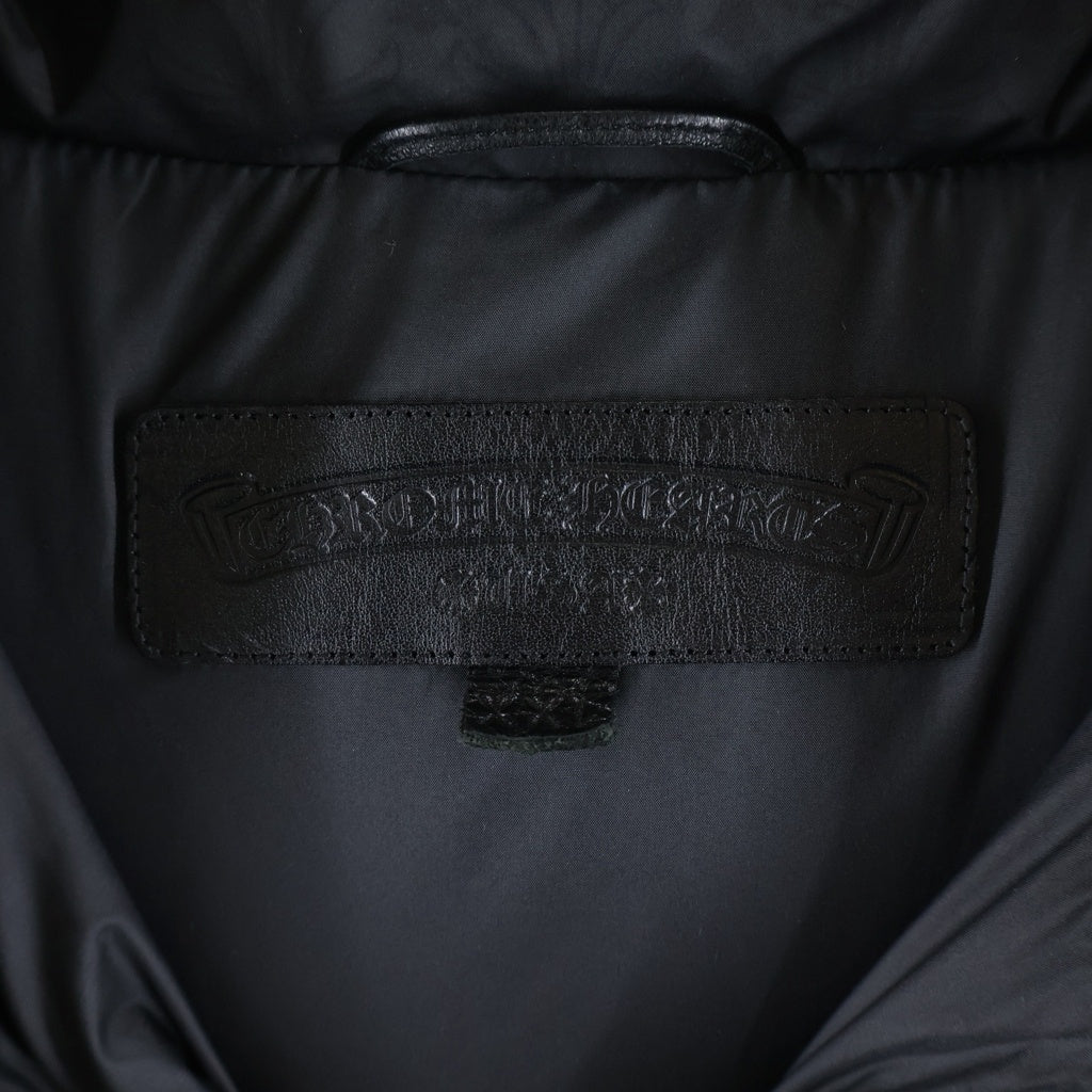 CHROME HEARTS(クロムハーツ) STIFF V2 FBRC スティッフ CHプラス総柄クロスボールボタンダウンジャケット ブラック/シルバー