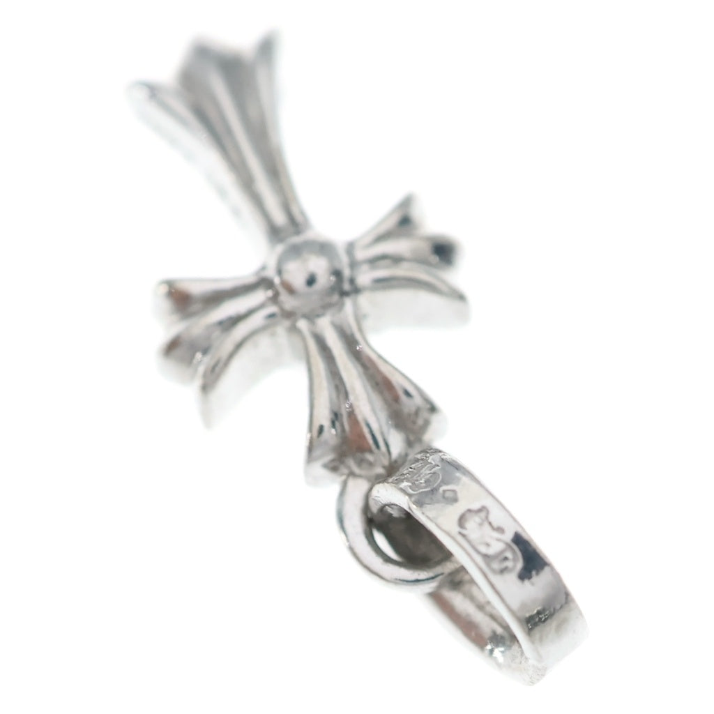 CHROME HEARTS(クロムハーツ) 18KWG CRS BBYFAT P/DIA ベイビー