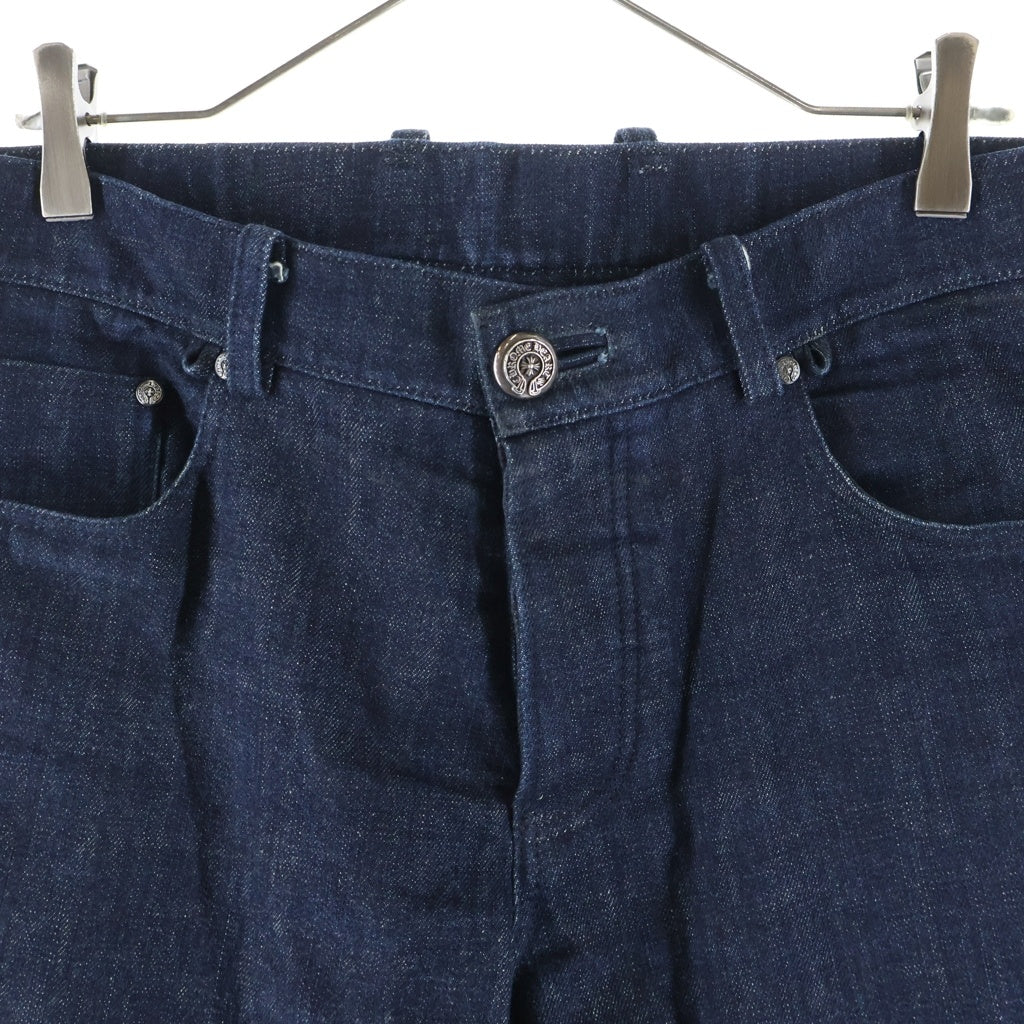 CHROME HEARTS(クロムハーツ) OLD FLEURKNEE DNM PANTS オールド フレアニー デニムパンツ インディゴブルー/シルバー