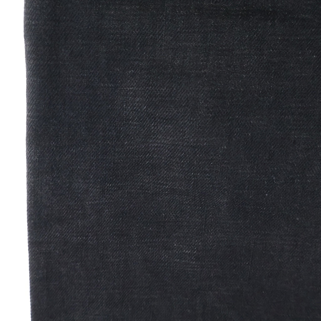CHROME HEARTS(クロムハーツ) OLD 5POCKET STRAIGHT DENIM PANTS オールド デニムストレートパンツ 5ポケット ブラック/シルバー