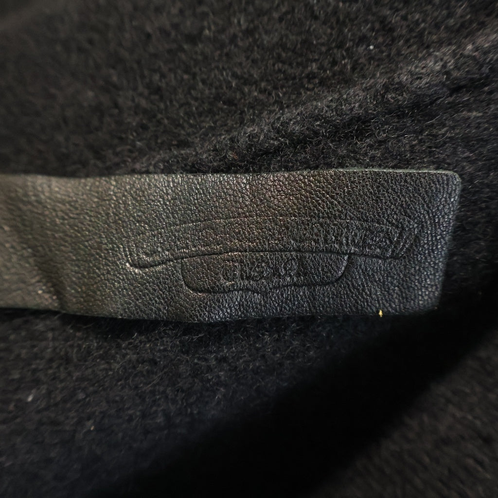 CHROME HEARTS(クロムハーツ) CROSS PATCH CASHMERE SWEAT PANTS クロスパッチ付き カシミアスウェットパンツ ブラック