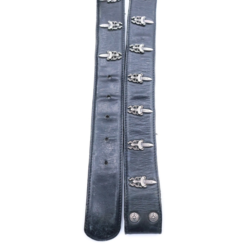 CHROME HEARTS(クロムハーツ) STRAP No5 DGGR #5ダガーローデット レザーベルト