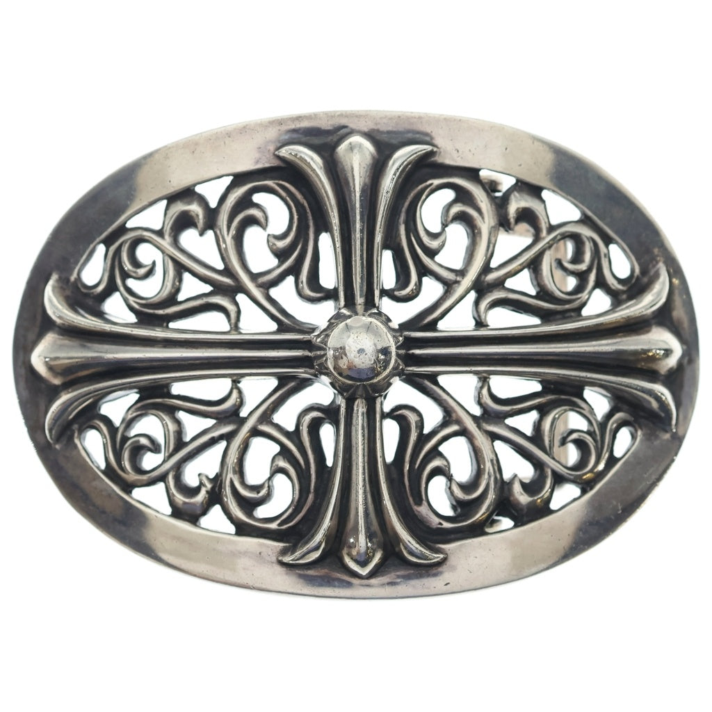 CHROME HEARTS(クロムハーツ) BUCKL OVAL CROSS LARGE ラージクラシックオーバルクロス シルバーバックル