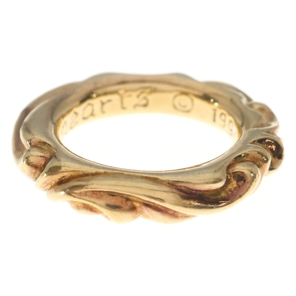 CHROME HEARTS(クロムハーツ) 22K SCRL BAND スクロールバンド リング ゴールド BCA416