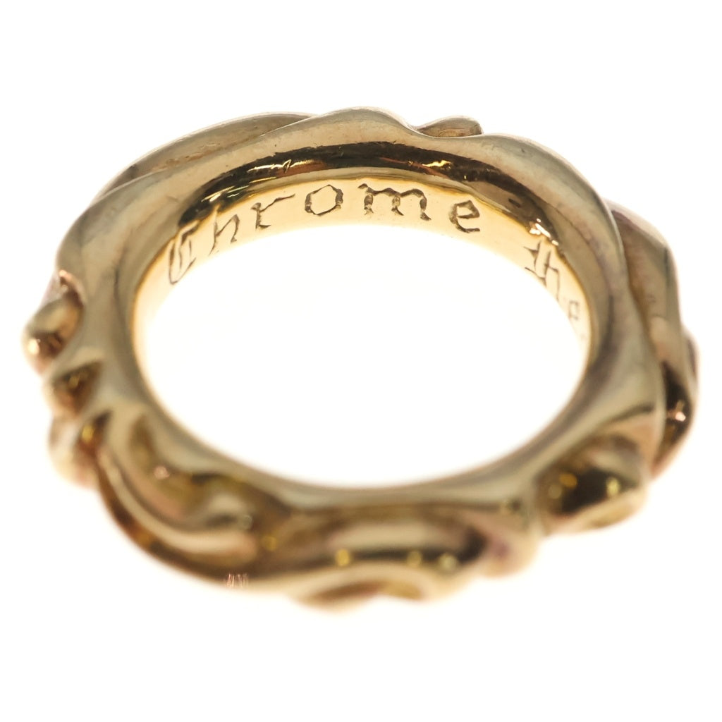 CHROME HEARTS(クロムハーツ) 22K SCRL BAND スクロールバンド リング ゴールド BCA416