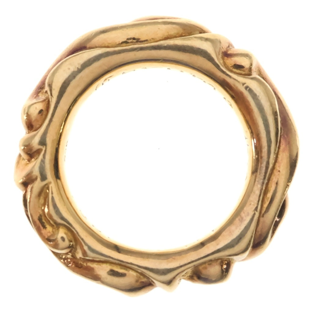 CHROME HEARTS(クロムハーツ) 22K SCRL BAND スクロールバンド リング
