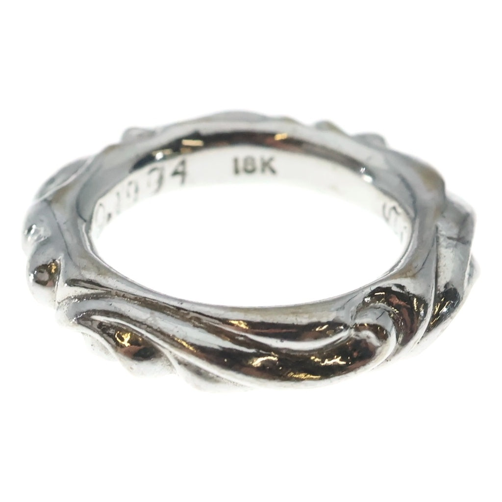 CHROME HEARTS(クロムハーツ) 18K SCRL BAND スクロールバンド リング