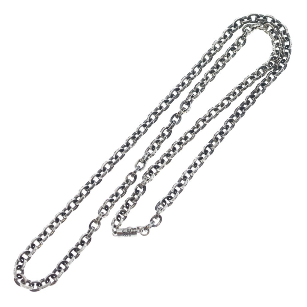 CHROME HEARTS(クロムハーツ) PAPER CHAIN 24 ペーパーチェーンネックレス 24inch シルバー BCA088
