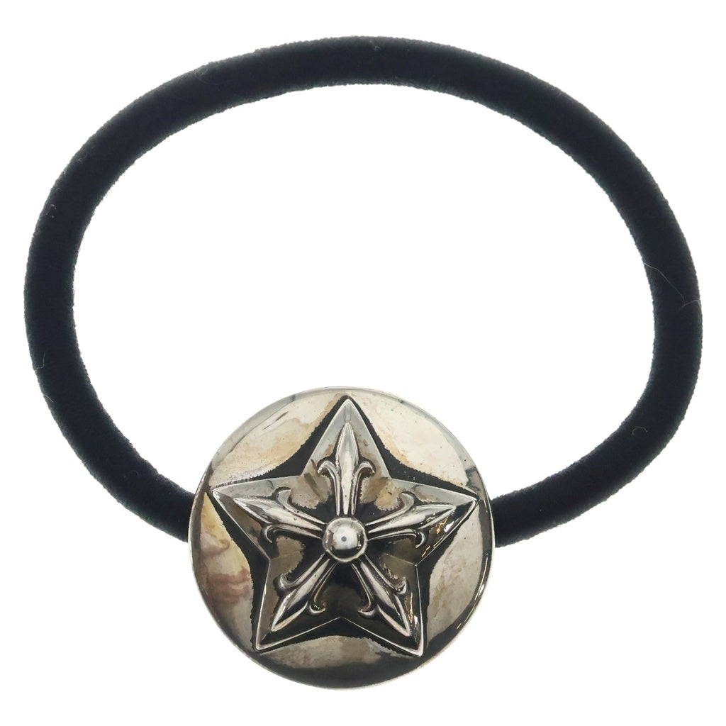 CHROME HEARTS(クロムハーツ) HAIRBAND スターボール ヘアバンド ヘアゴムコンチョ シルバー BCA409