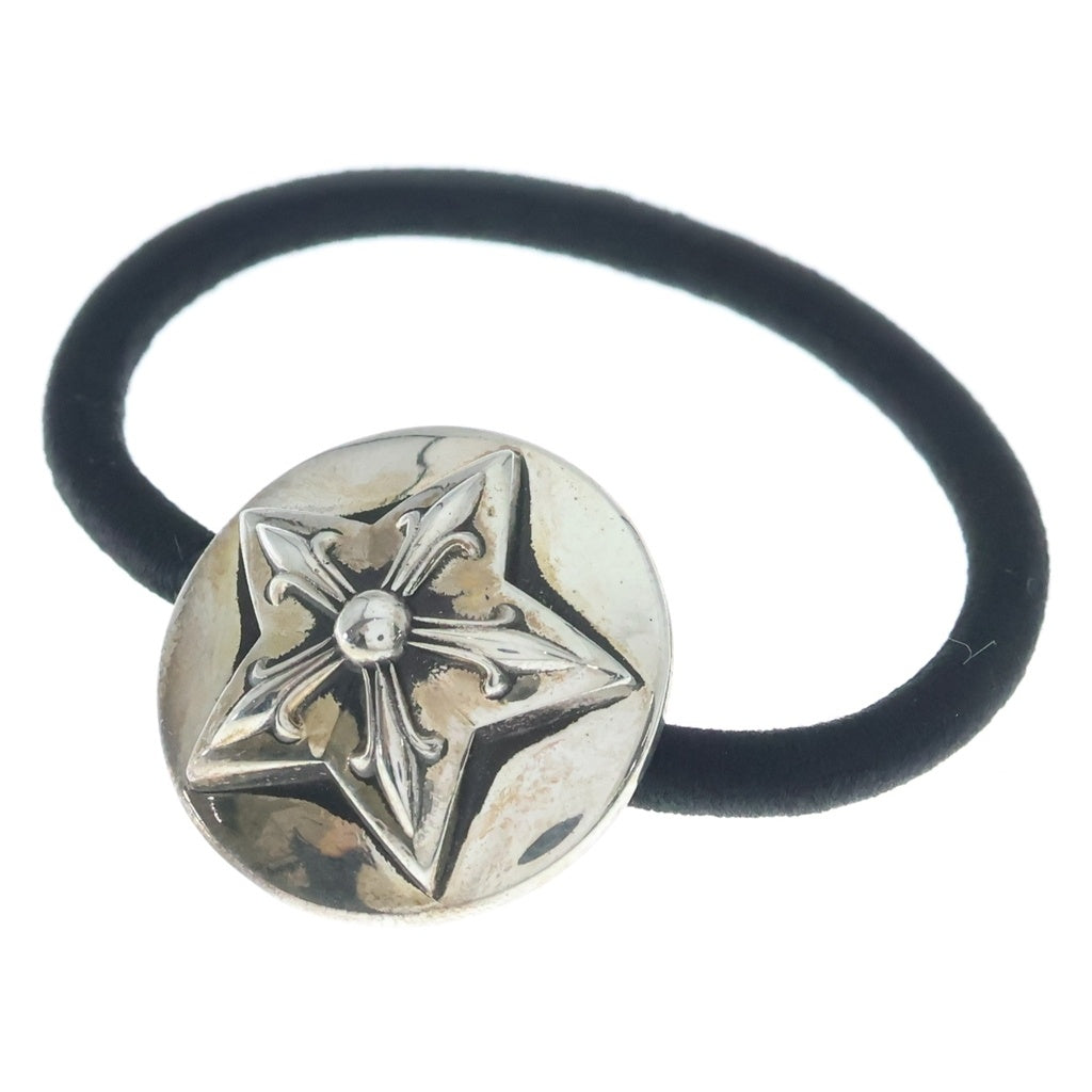CHROME HEARTS(クロムハーツ) HAIRBAND スターボール ヘアバンド ヘアゴムコンチョ シルバー BCA409