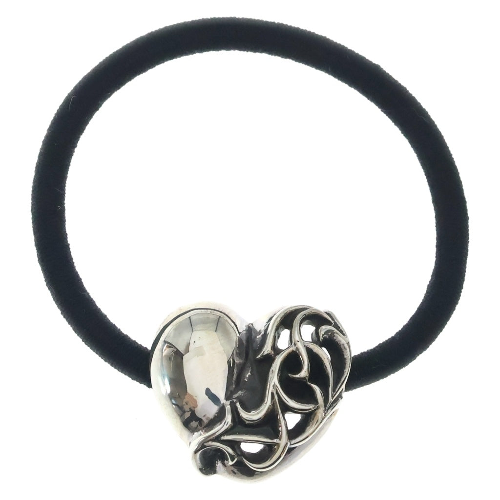 CHROME HEARTS(クロムハーツ) HAIRBAND HEART ハート ヘアバンド ヘアゴムコンチョ シルバー