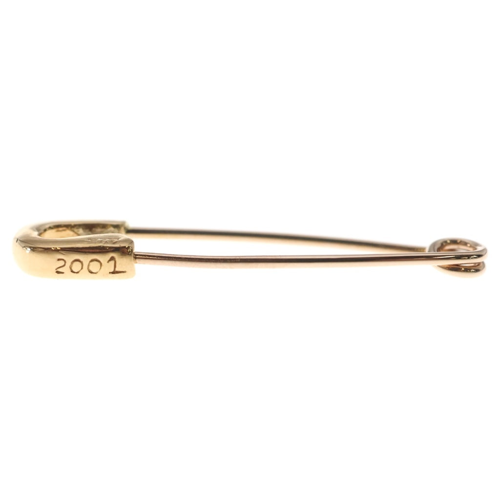CHROME HEARTS(クロムハーツ) 22K SAFETY PIN S 22Kスモールセーフティピン ゴールドネックレストップ
