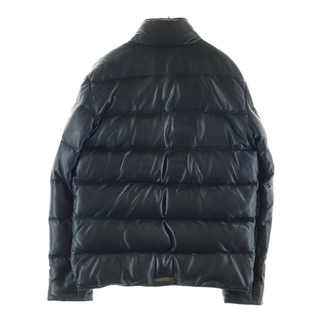 CHROME HEARTS(クロムハーツ) STIFF LTHR スティッフ レザーダウンジャケット ブラック
