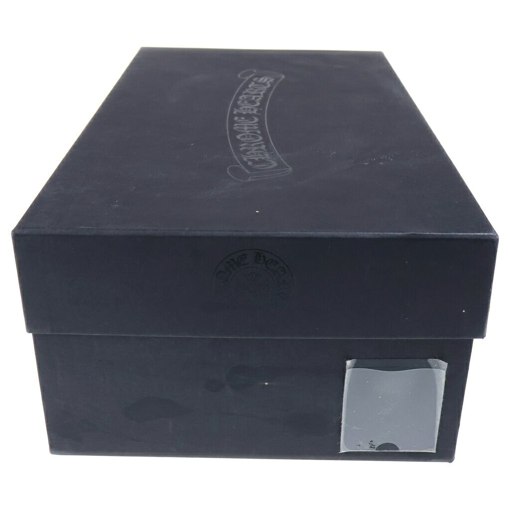 CHROME HEARTS(クロムハーツ) セントバース限定 CHプラスパッチファー付き パテントレザーサンダル ブラック/ベージュ