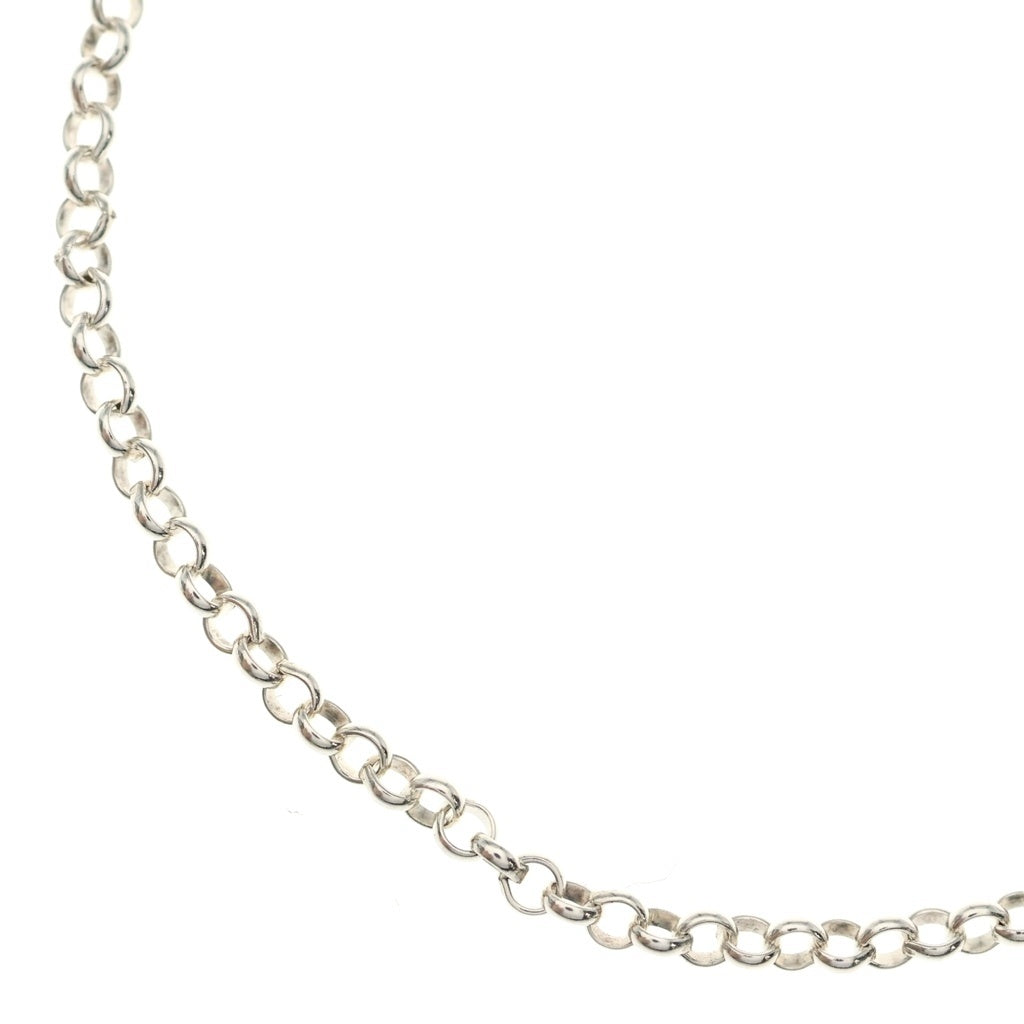 CHROME HEARTS(クロムハーツ) NECKCHAIN R24 ロールチェーンネックレス 24inch シルバー BCA085