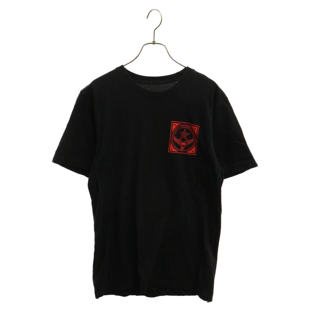 CHROME HEARTS(クロムハーツ) FOTI S/S TEE フォティ マハリア ロゴプリント 半袖Tシャツ ブラック