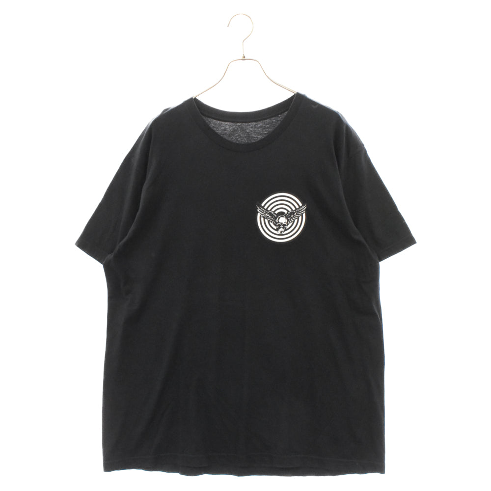 CHROME HEARTS(クロムハーツ) FOTI COLL TEE フォティ半袖Tシャツ ブラック