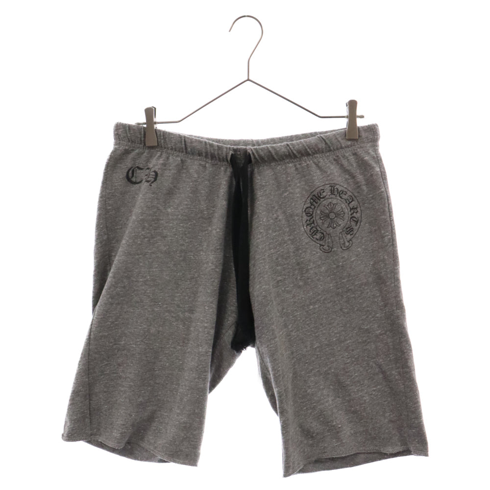 CHROME HEARTS(クロムハーツ) CHロゴスウェットショーツ ショートパンツ ハーフパンツ グレー