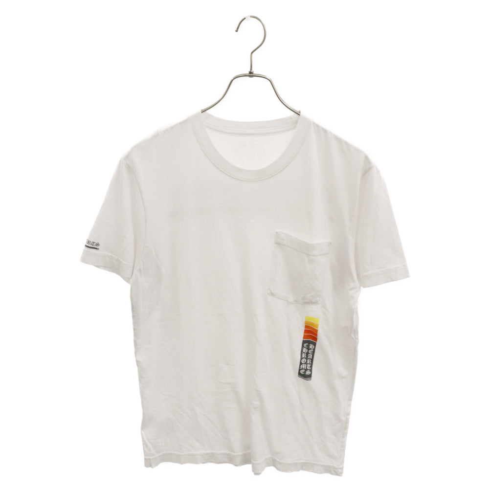 CHROME HEARTS(クロムハーツ) Made in Holluwood Boost TEE メイドインハリウッド バック ロゴプリント 半袖Tシャツ ホワイト