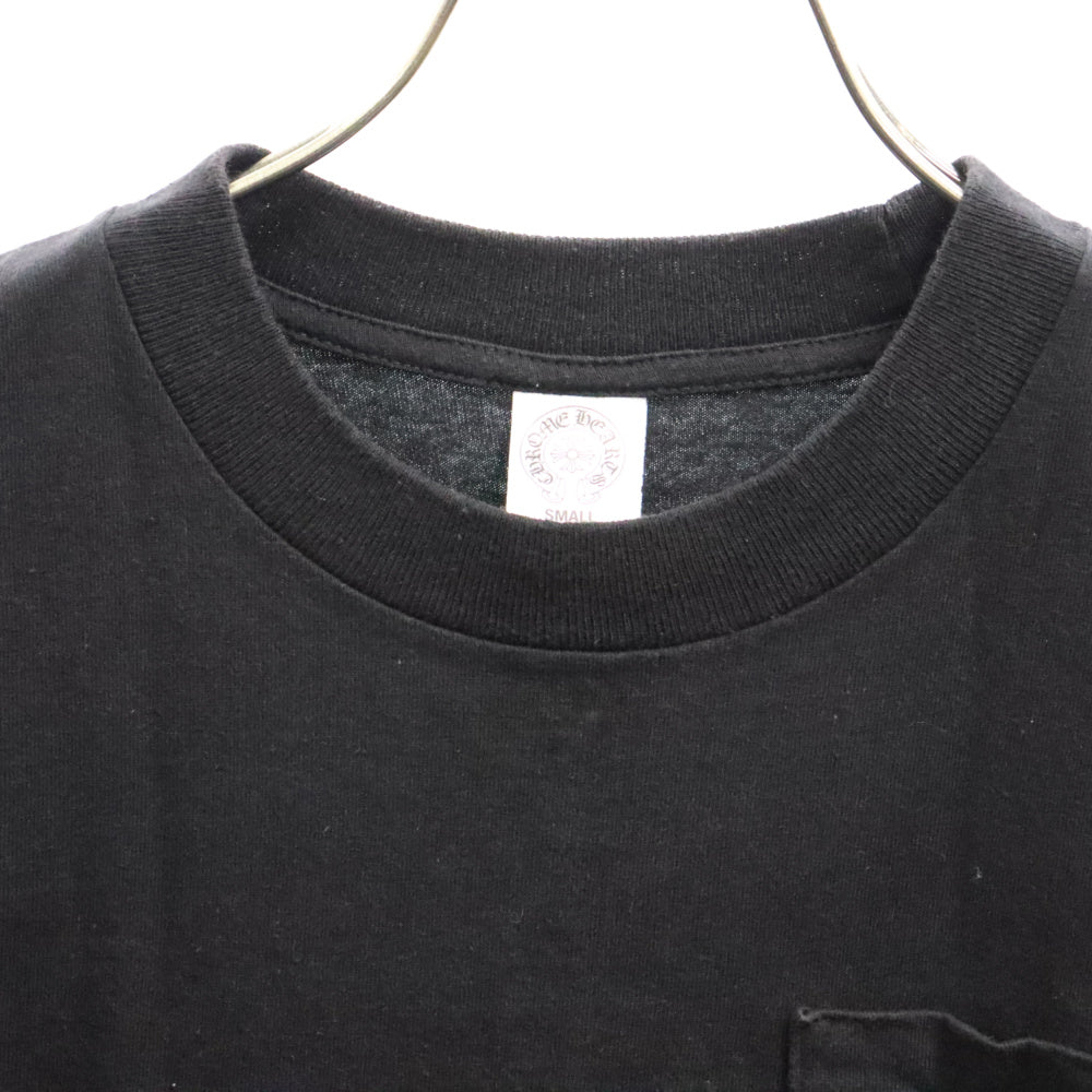 CHROME HEARTS(クロムハーツ) Horseshoe Tee バック ホースシューロゴ 半袖Tシャツ ブラック