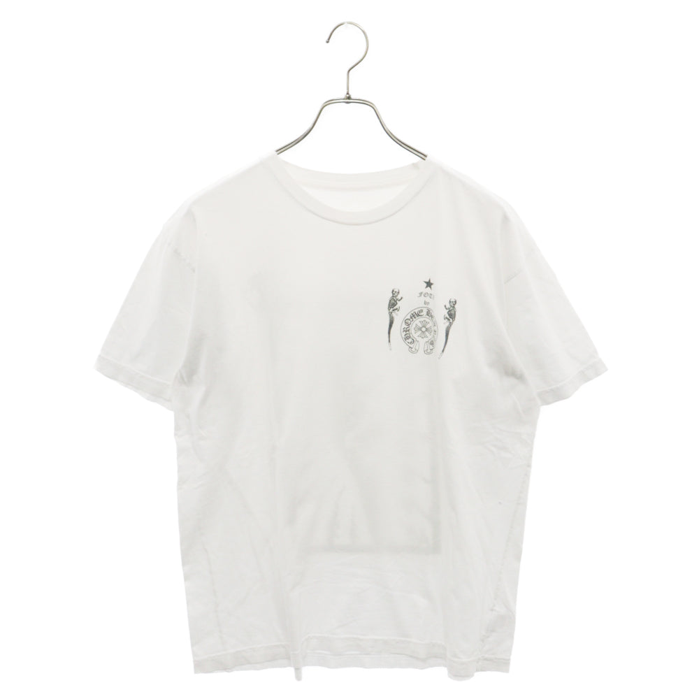 CHROME HEARTS(クロムハーツ) FOTI S/S TEE フォティ フロント フォトプリント 半袖Tシャツ ホワイト