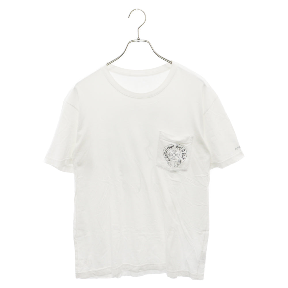 CHROME HEARTS(クロムハーツ) Horseshoe S/S Tee ホースシューロゴ半袖Tシャツ ホワイト
