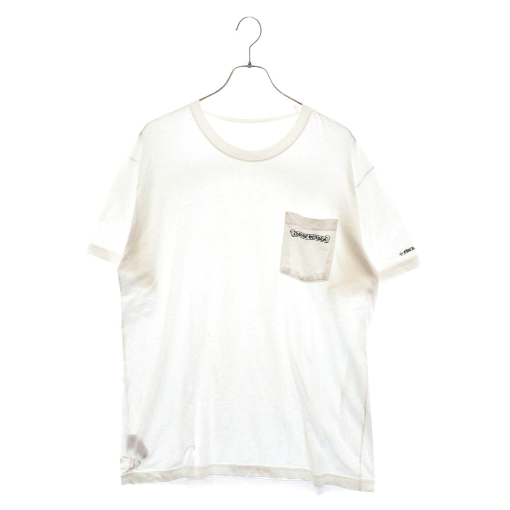 CHROME HEARTS(クロムハーツ) Back Scroll Tee バックスクロールロゴ 半袖Tシャツ ホワイト