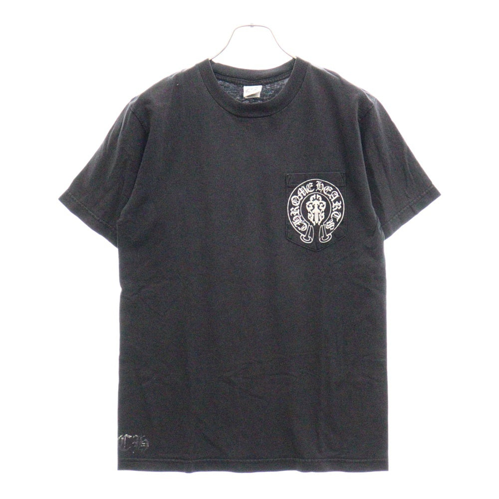 CHROME HEARTS(クロムハーツ) American Flag S/S TEE アメリカンフラッグ プリント 半袖Tシャツ ブラック