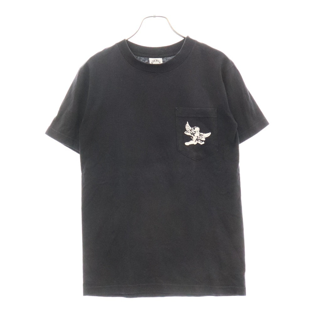 CHROME HEARTS(クロムハーツ) FOTI S/S TEE フォティ ロゴ プリント 半袖Tシャツ ブラック
