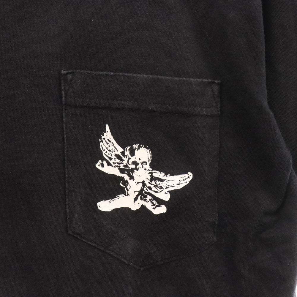 CHROME HEARTS(クロムハーツ) FOTI S/S TEE フォティ ロゴ プリント 半袖Tシャツ ブラック
