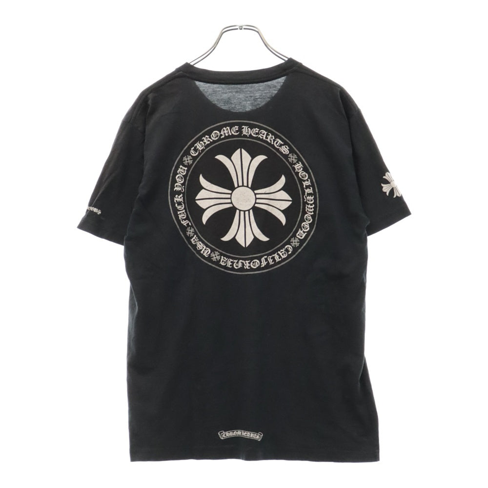 CHROME HEARTS(クロムハーツ) CH PLUS S/S TEE CHプラス サークルロゴ半袖Tシャツ ブラック