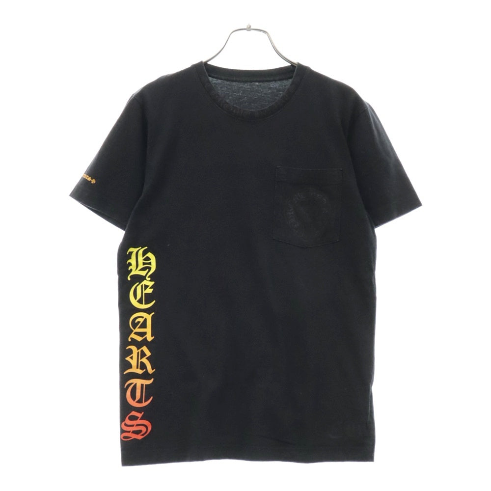 CHROME HEARTS(クロムハーツ) CH S/S TEE サイド グラデーションロゴ半袖Tシャツ ブラック