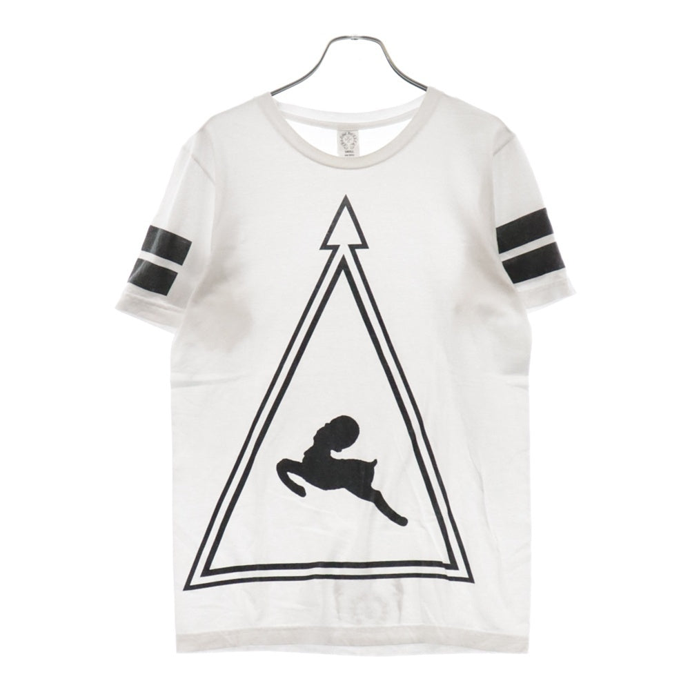 CHROME HEARTS(クロムハーツ) FOTI S/S TEE フォティ ロゴ プリント 半袖Tシャツ ホワイト
