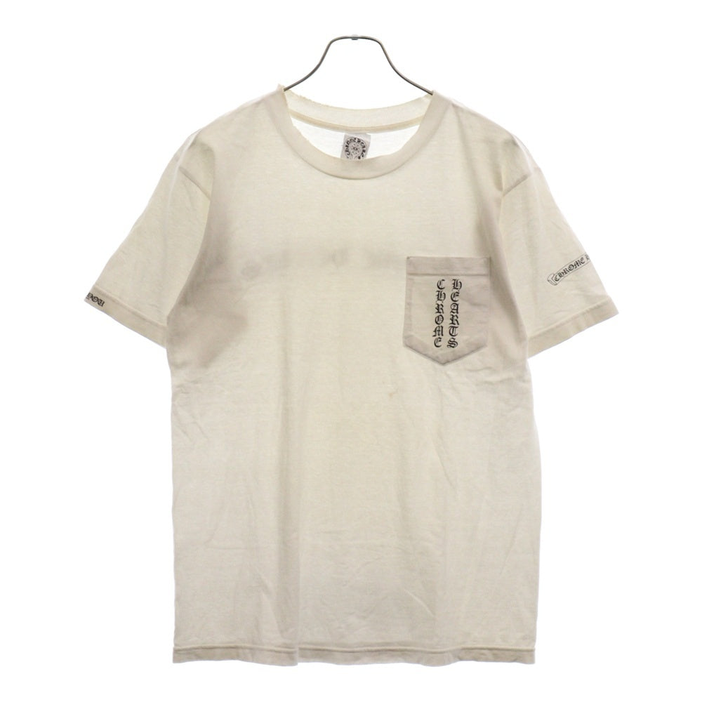 CHROME HEARTS(クロムハーツ) Back Scroll Tee バックスクロールロゴ 半袖Tシャツ ホワイト