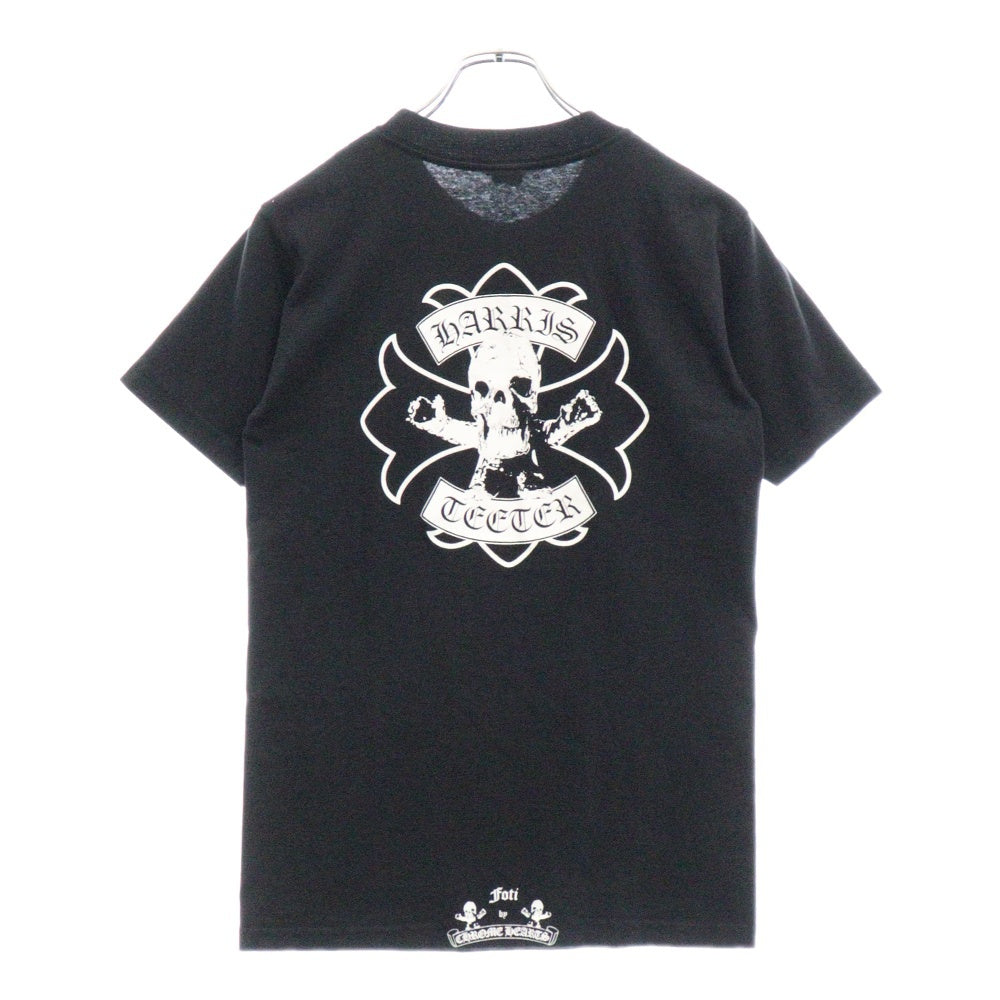 CHROME HEARTS(クロムハーツ) FOTI S/S TEE フォティ フロント ロゴ プリント 半袖Tシャツ ブラック