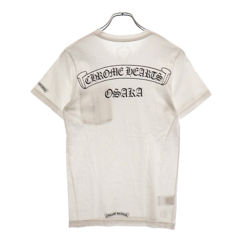 CHROME HEARTS(クロムハーツ) Back Scroll Tee バックスクロールロゴ 半袖Tシャツ ホワイト