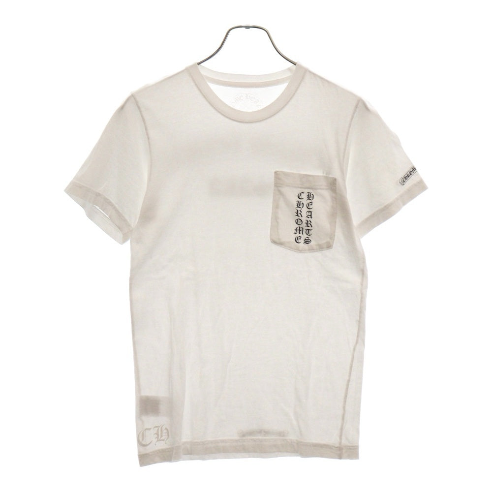 CHROME HEARTS(クロムハーツ) Back Scroll Tee バックスクロールロゴ 半袖Tシャツ ホワイト