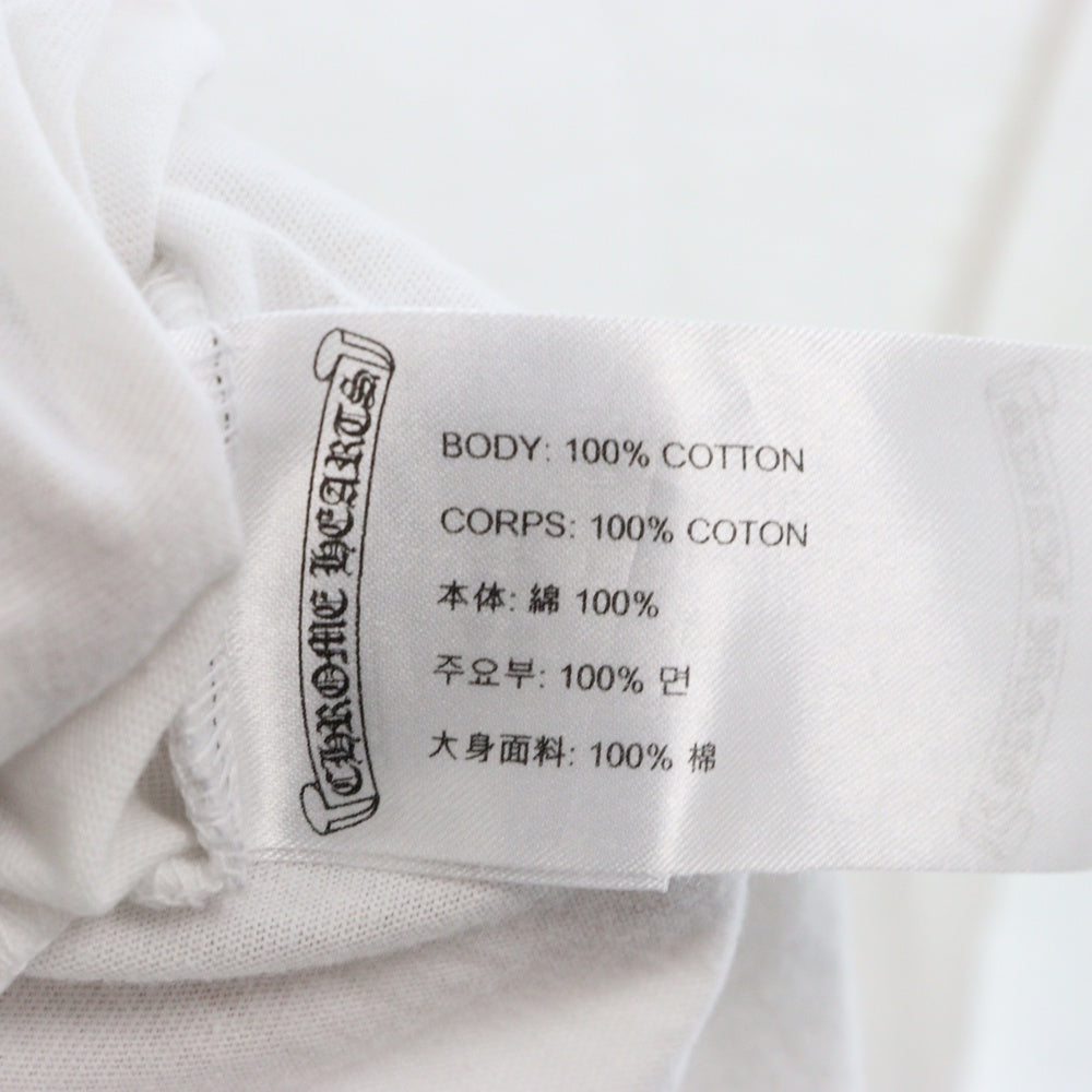 CHROME HEARTS(クロムハーツ) Back Scroll Tee バックスクロールロゴ 半袖Tシャツ ホワイト