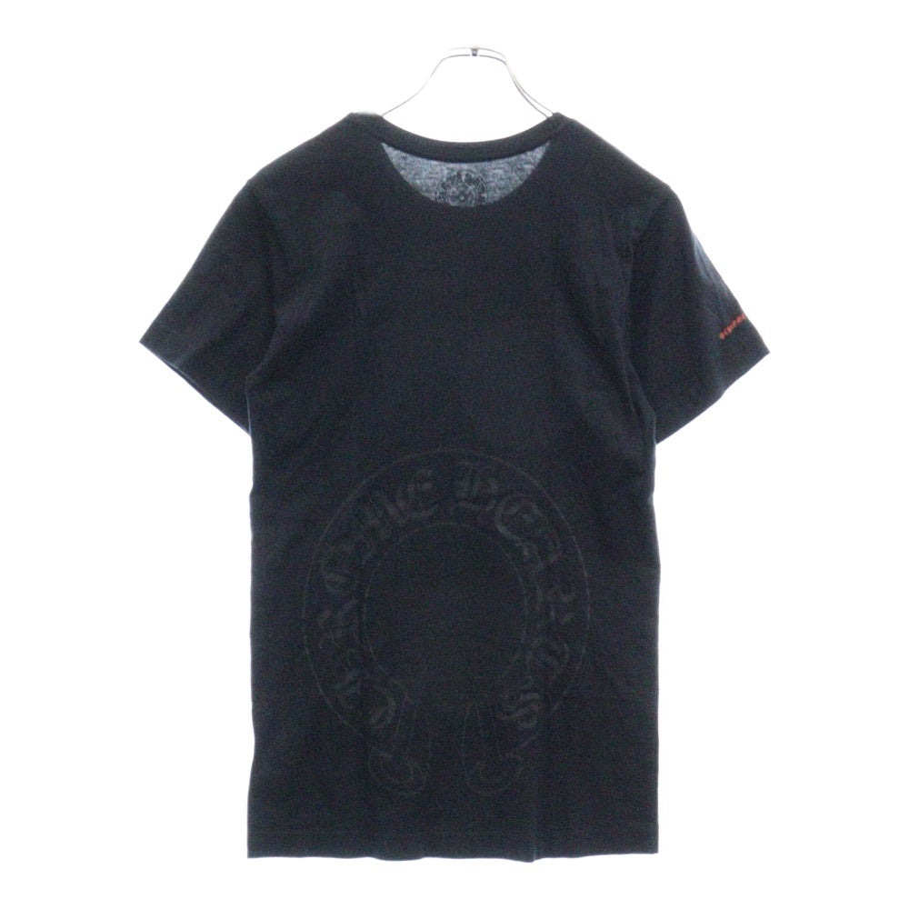 CHROME HEARTS(クロムハーツ) Horseshoe Tee ホースシュー ロゴ 半袖Tシャツ カットソー ブラック