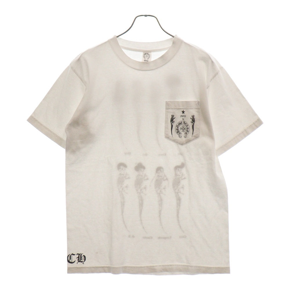 CHROME HEARTS(クロムハーツ) FOTI S/S TEE フォティ フリント フォト プリント 半袖Tシャツ ホワイト