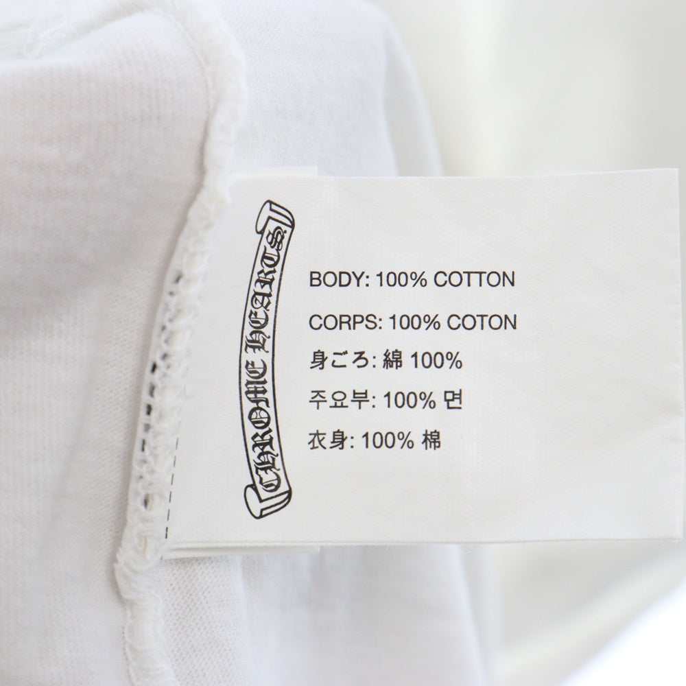 CHROME HEARTS(クロムハーツ) FOTI S/S TEE フォティ フォト プリント 半袖Tシャツ ホワイト