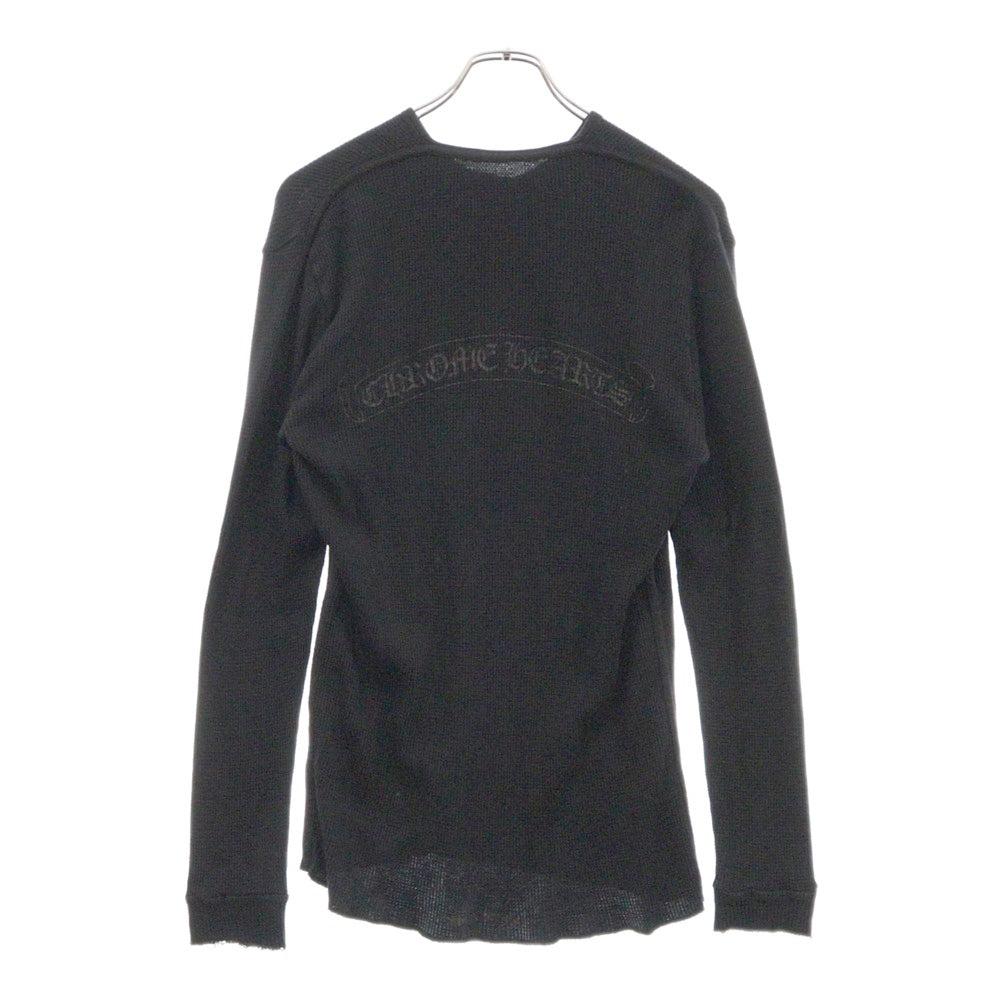 CHROME HEARTS(クロムハーツ) OLD Thermal L/S Tee オールドモデル サーマル長袖Tシャツ ブラック